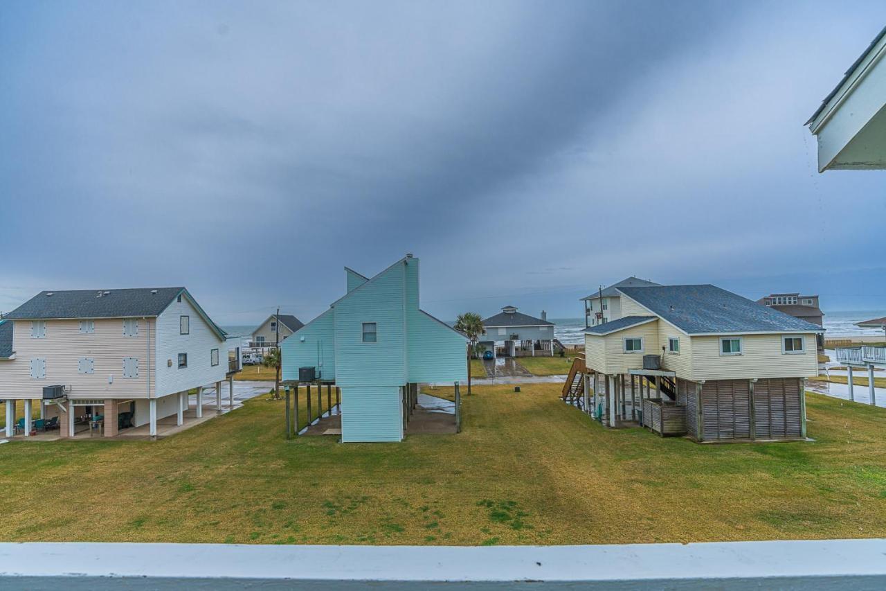 Hot Tub - Ocean Views - Steps To Private Beach - Quiet Location Galveston Exterior foto